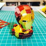  Mô Hình Kim Loại Lắp Ráp 3D Metal Head Marvel Nón Iron Man – MP212 