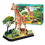  Mô Hình Giấy 3D Lắp Ráp CubicFun Con Hươu Cao Cổ P857h (43 mảnh, Giraffe) - PP004 