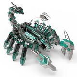  Mô Hình Kim Loại Lắp Ráp 3D Microworld Bọ Cạp Bóng Đêm (234 mảnh, màu xanh lá, Green Devil Scorpion) DS002 - MP1171 