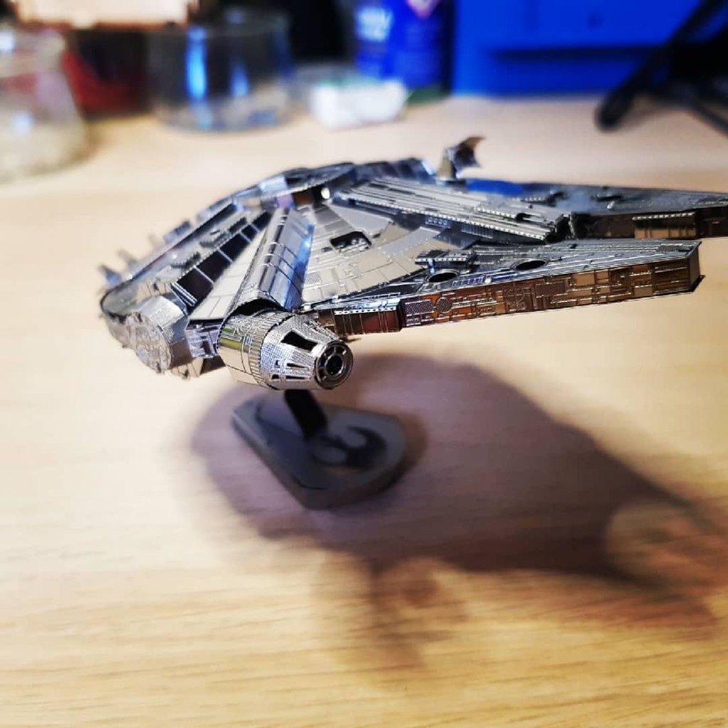  Mô Hình Kim Loại Lắp Ráp 3D Metal Mosaic Millennium Falcon – MP652 