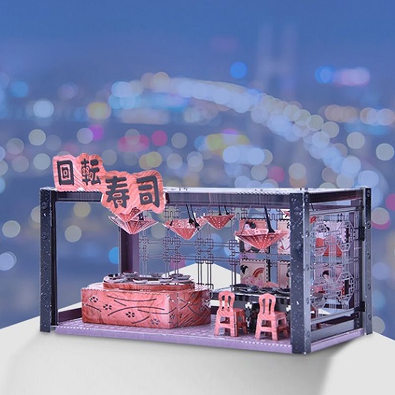  Mô Hình Kim Loại Lắp Ráp 3D Metal Works Sushi Bar – MP739 