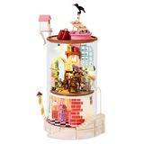  Mô Hình Gỗ 3D Lắp Ráp ROBOTIME Rolife DIY Dollhouse Nhà Tí Hon Căn Phòng Bí Mật (Secluded Neighbour) DS003 – WP215 