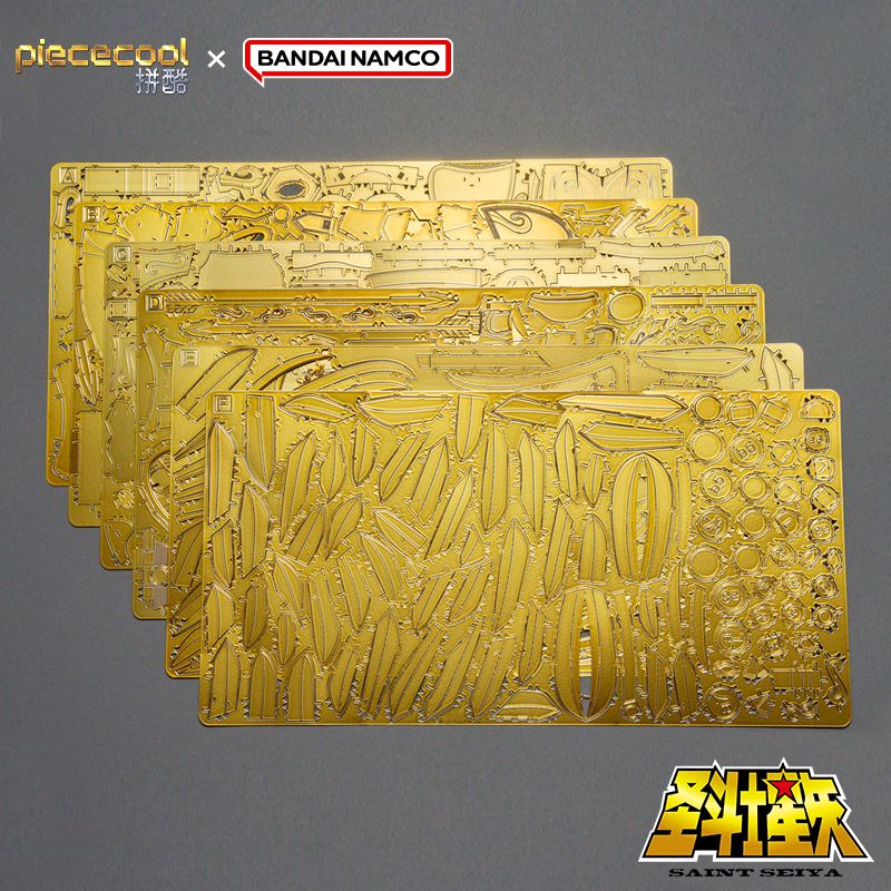  Mô Hình Kim Loại 3D Lắp Ráp Piececool Thánh Y Vàng Saggitarius Cloth (Bandai Namco Saint Seiya) IP076-G - MP1160 