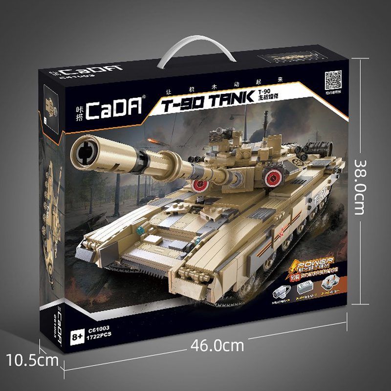  Mô Hình Nhựa 3D Lắp Ráp CaDA Master Xe Tăng Chủ Lực T-90A C61003 (1722 mảnh) - LG0014 