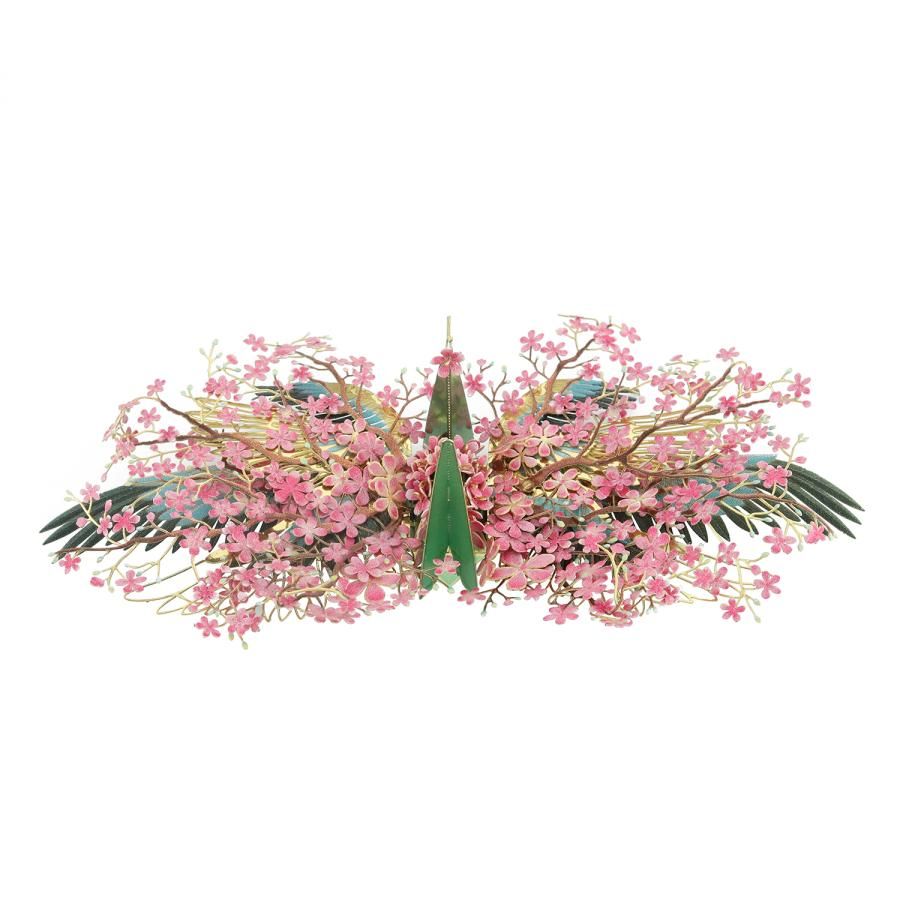  Mô Hình Kim Loại 3D Lắp Ráp Piececool Thiên Ngữ Hạc Hoa Đào (Peach Blossom) HP208-RB - MP1115 