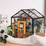  Mô Hình Gỗ 3D Lắp Ráp ROBOTIME DIY Dollhouse Nhà Tí Hon Cathy’s Flower House DG104 – WP042 