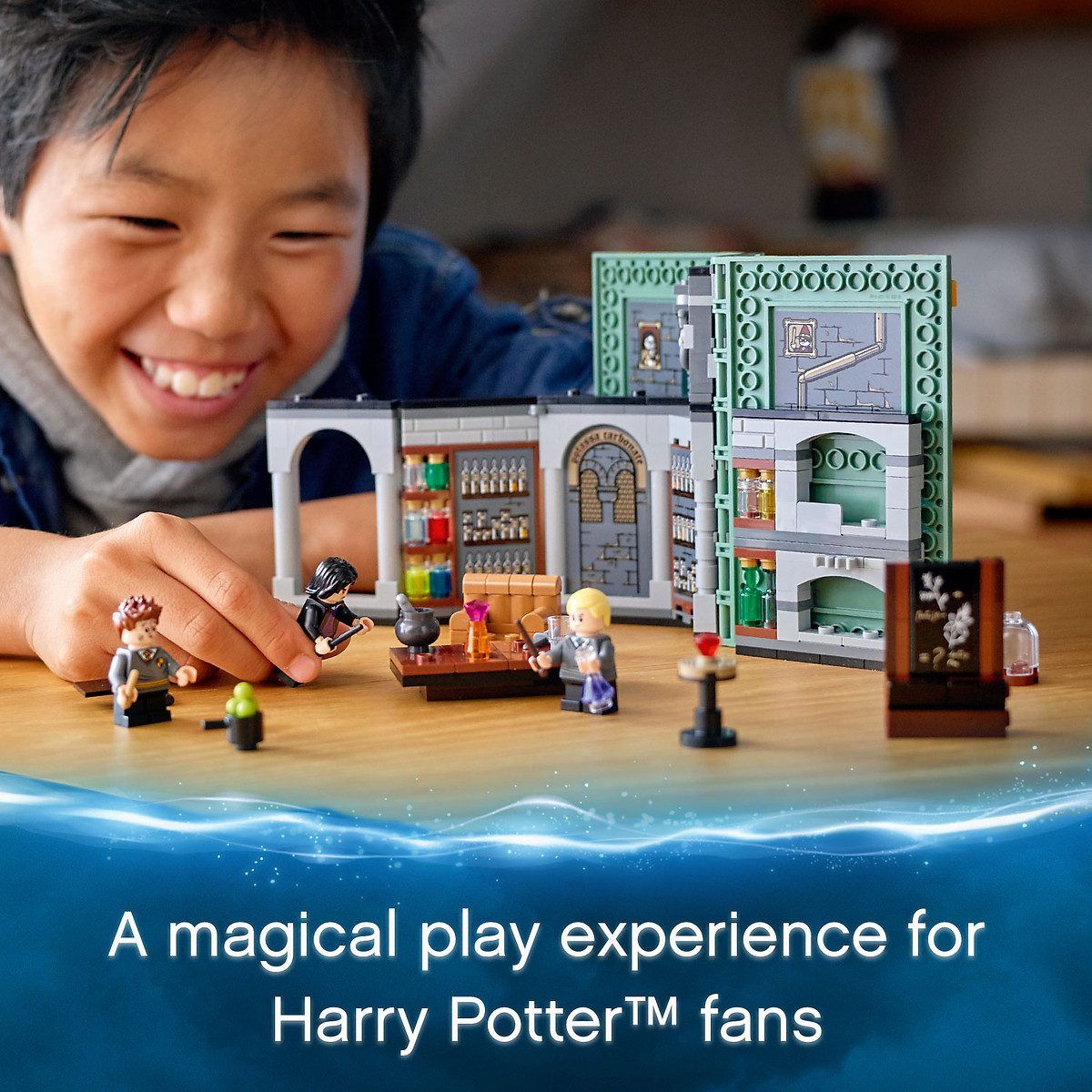  Mô Hình Nhựa 3D Lắp Ráp Harry Potter Lớp Học Môn Độc Dược 87081 (Potions Class, 271 mảnh) - LG0048 