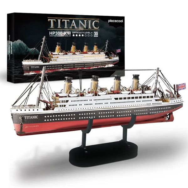  Mô Hình Kim Loại Lắp Ráp 3D Piececool Tàu Titanic (226 mảnh) HP300-KW - MP1175 