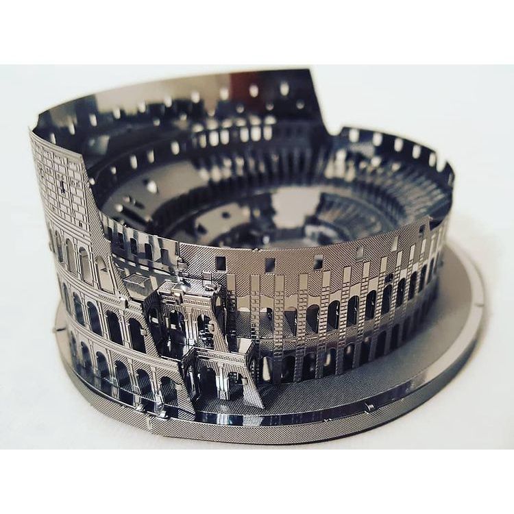  Mô Hình Kim Loại Lắp Ráp 3D Metal Head Đấu Trường La Mã Roman Colosseum Ruins – MP1023 