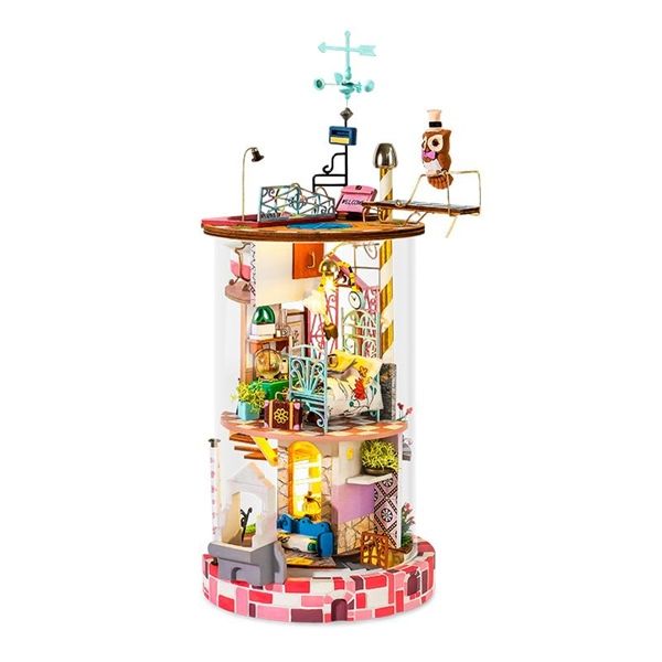  Mô Hình Gỗ 3D Lắp Ráp ROBOTIME Rolife DIY Dollhouse Nhà Tí Hon Ngôi Nhà Của Bloomy (Bloomy House) DS002 – WP214 