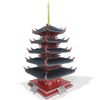 Mô Hình Kim Loại Lắp Ráp 3D Piececool Chùa Năm Tầng To-ji Nhật Bản (696 mảnh, Five-Storied Pagoda) HP289-KR - MP1191