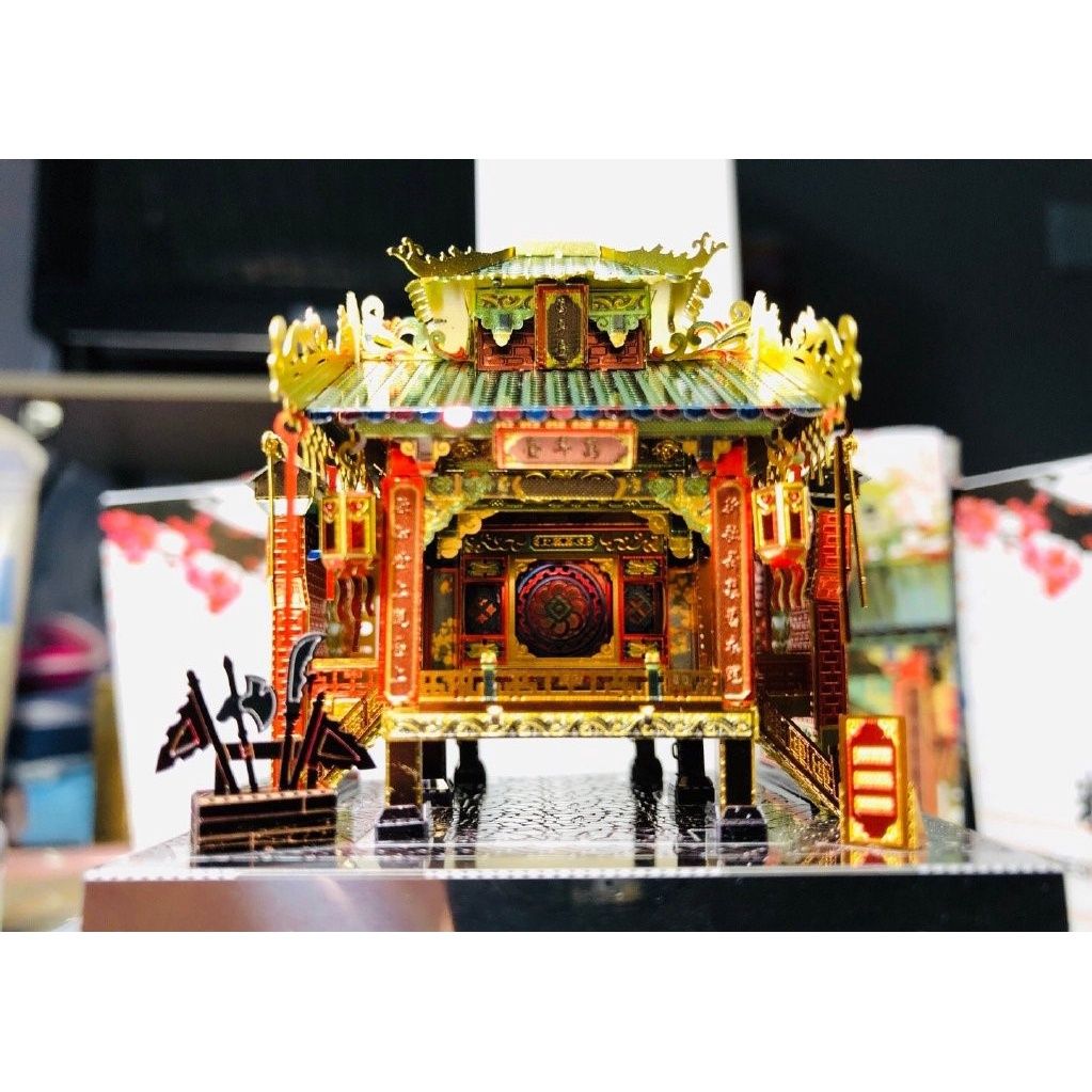  Mô Hình Kim Loại Lắp Ráp 3D MU Vạn Niên Lầu Chinese Traditional Architecture – MP609 