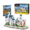 Mô Hình Giấy 3D Lắp Ráp CubicFun Lâu Đài Neuschwanstein DS0990h (128 mảnh, National Geographic Germany Neuschwanstein Castle) - PP062