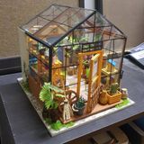  Mô Hình Gỗ 3D Lắp Ráp ROBOTIME DIY Dollhouse Nhà Tí Hon Cathy’s Flower House DG104 – WP042 