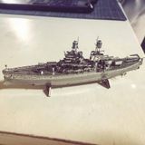 Mô Hình Kim Loại Lắp Ráp 3D Metal Mosaic USS Arizona – MP716 