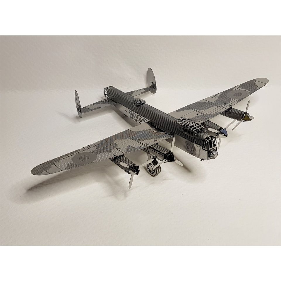  Mô Hình Kim Loại Lắp Ráp 3D Metal Mosaic Máy Bay Avro Lancaster Bomber – MP883 