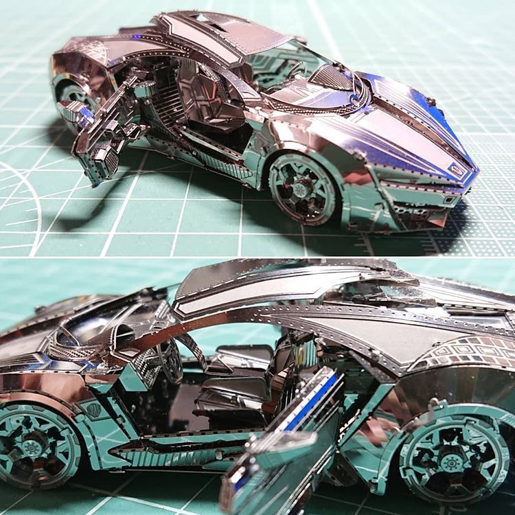  Mô Hình Kim Loại Lắp Ráp 3D Metal Mosaic Siêu Xe Lykan Hyper Sport – MP618 