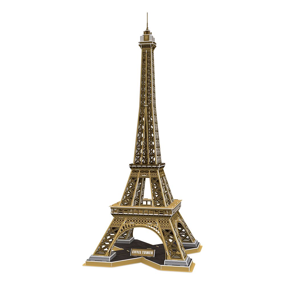  Mô Hình Giấy 3D Lắp Ráp CubicFun Tháp Eiffel DS0998h (80 mảnh, National Geographic Eiffel Tower) - PP065 