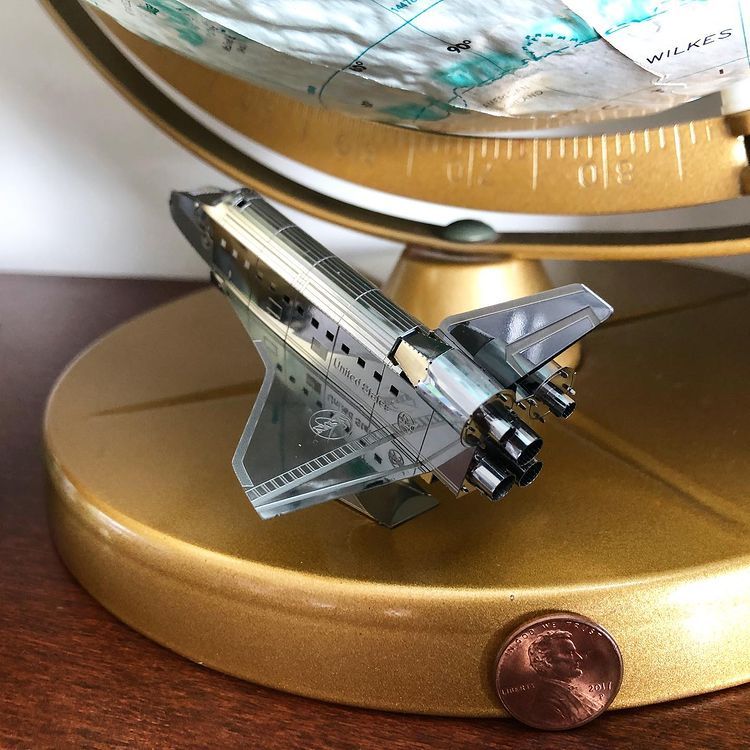  Mô Hình Kim Loại Lắp Ráp 3D Metal Mosaic NASA Shuttle Enterprise – MP849 