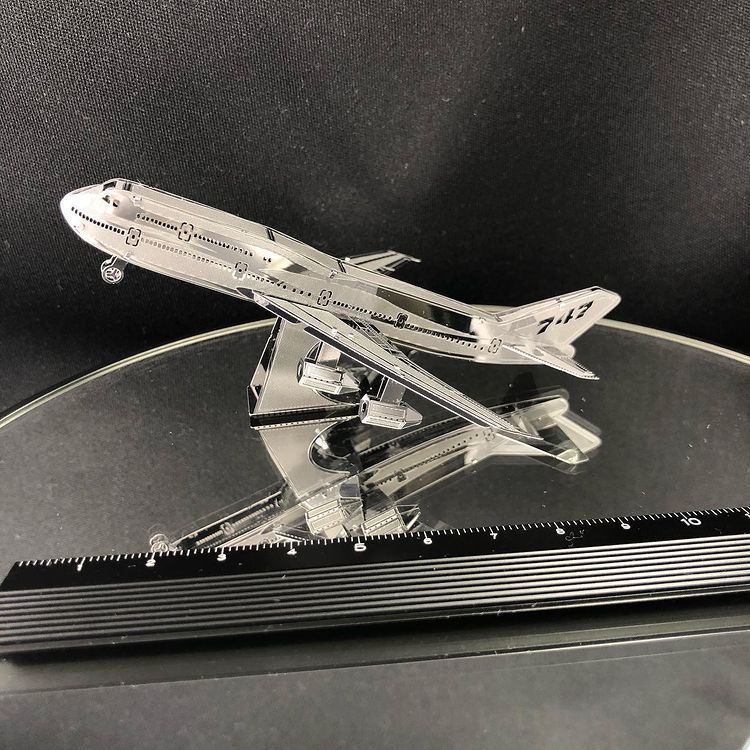 Mô Hình Kim Loại Lắp Ráp 3D Metal Mosaic Máy Bay Boeing 747 – MP1011 