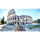  Mô Hình Kim Loại Lắp Ráp 3D Metal Head Đấu Trường La Mã Roman Colosseum Ruins – MP1023 