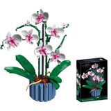  Mô Hình Nhựa 3D Lắp Ráp OEM Chậu Hoa Lan 10113 (711 mảnh, Orchid Flower) - LG0160 