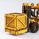  Mô Hình Gỗ 3D Lắp Ráp ROBOTIME ROKR Xe Nâng Hàng Hóa (Forklift) TG413K – WP246 