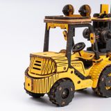  Mô Hình Gỗ 3D Lắp Ráp ROBOTIME ROKR Xe Nâng Hàng Hóa (Forklift) TG413K – WP246 