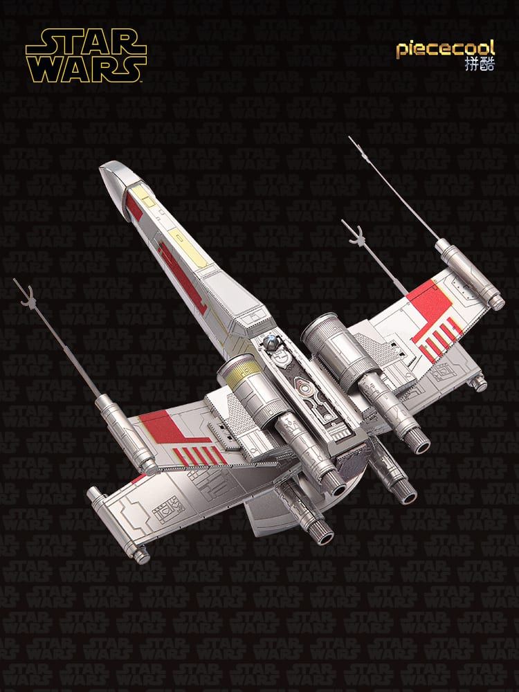  Mô Hình Kim Loại 3D Lắp Ráp Piececool Star Wars X-Wings Star Fighter IP034 - MP873 