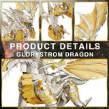  Mô Hình Kim Loại 3D Lắp Ráp Piececool Glorystrom Dragon HP273-GS - MP1154 