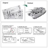  Mô Hình Kim Loại Lắp Ráp 3D Piececool Xe Tăng Centurion AFV HP058-S – MP130 