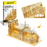  Mô Hình Kim Loại Lắp Ráp 3D Piececool Nhà Thờ Đức Bà (Notre Dame De Paris) HP016-G – MP071 