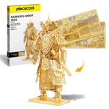  Mô Hình Kim Loại Lắp Ráp 3D Piececool Áo Giáp Hoàng Kim (Warrior Armor) HP049-G – MP085 