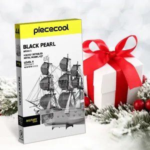  Mô Hình Kim Loại Lắp Ráp 3D Piececool Tàu Ngọc Trai Đen (The Black Pearl) HP044-S - MP210 