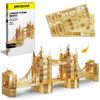 Mô Hình Kim Loại Lắp Ráp 3D Piececool Cầu Tháp Luân Đôn (London Tower Bridge) HP009-G – MP139