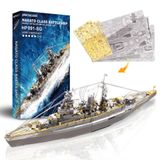  Mô Hình Kim Loại Lắp Ráp 3D Piececool Thiết Giáp Hạm Nagato Class Battleship HP091-SG – MP311 