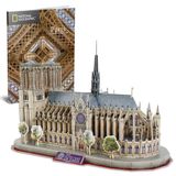  Mô Hình Giấy 3D Lắp Ráp CubicFun Nhà Thờ Đức Bà Paris DS0986h (128 mảnh, National Geographic Notre Dame de Paris) - PP061 