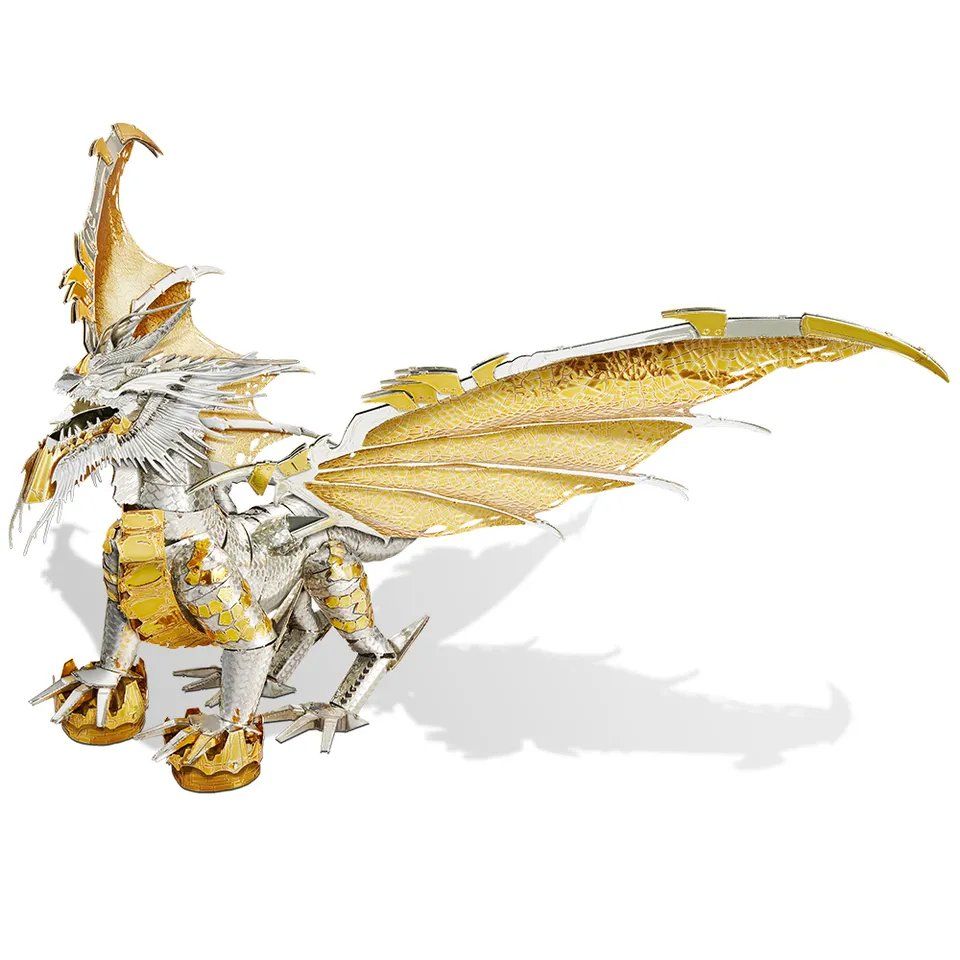  Mô Hình Kim Loại 3D Lắp Ráp Piececool Glorystrom Dragon HP273-GS - MP1154 