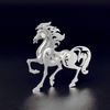 Mô Hình Kim Loại Lắp Ráp 3D Steel Warcraft Ngựa Đua Race Horse – SW002