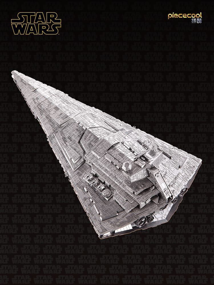  Mô Hình Kim Loại 3D Lắp Ráp Piececool Star Wars Imperial Star Destroyer IP032 - MP871 