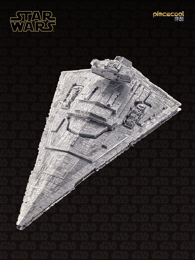  Mô Hình Kim Loại 3D Lắp Ráp Piececool Star Wars Imperial Star Destroyer IP032 - MP871 