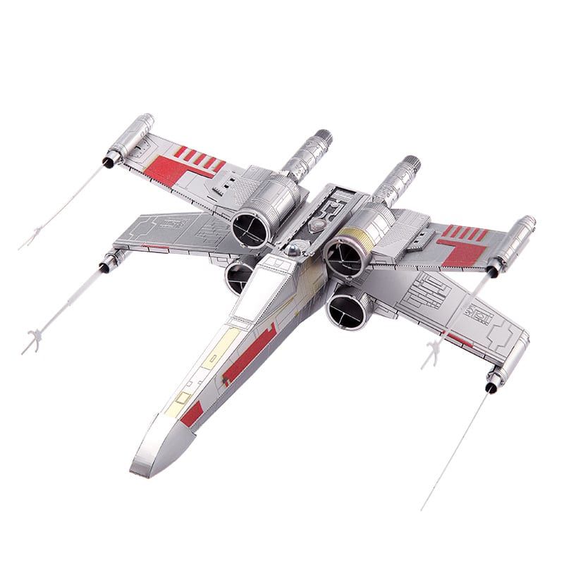  Mô Hình Kim Loại 3D Lắp Ráp Piececool Star Wars X-Wings Star Fighter IP034 - MP873 