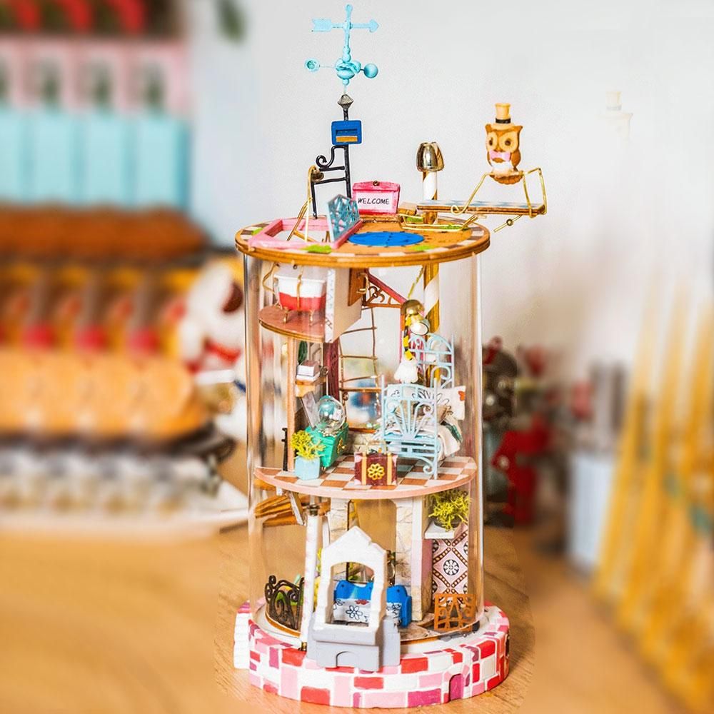  Mô Hình Gỗ 3D Lắp Ráp ROBOTIME Rolife DIY Dollhouse Nhà Tí Hon Ngôi Nhà Của Bloomy (Bloomy House) DS002 – WP214 