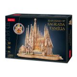  Mô Hình Giấy 3D Lắp Ráp CubicFun Nhà Thờ Sagrada Família L530h (696 mảnh, đèn LED) - PP028 