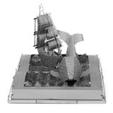  Mô Hình Kim Loại Lắp Ráp 3D Metal Head Quyển Sách Cá Voi Trắng Moby Dick – MP951 