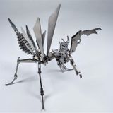 Mô Hình Kim Loại Lắp Ráp 3D Steel Warcraft Bọ Ngựa Praying Mantis – SW024 