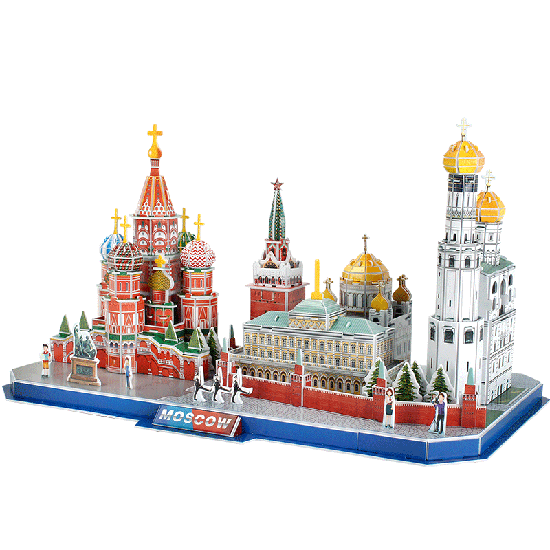  Mô Hình Giấy 3D Lắp Ráp CubicFun Moscow Cityline MC266h (204 mảnh) - PP031 