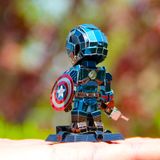  Mô Hình Kim Loại Lắp Ráp 3D Metal Head Marvel Captain America – MP899 
