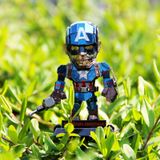  Mô Hình Kim Loại Lắp Ráp 3D Metal Head Marvel Captain America – MP899 