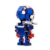  Mô Hình Kim Loại Lắp Ráp 3D Metal Head Marvel Iron Patriot – MP861 